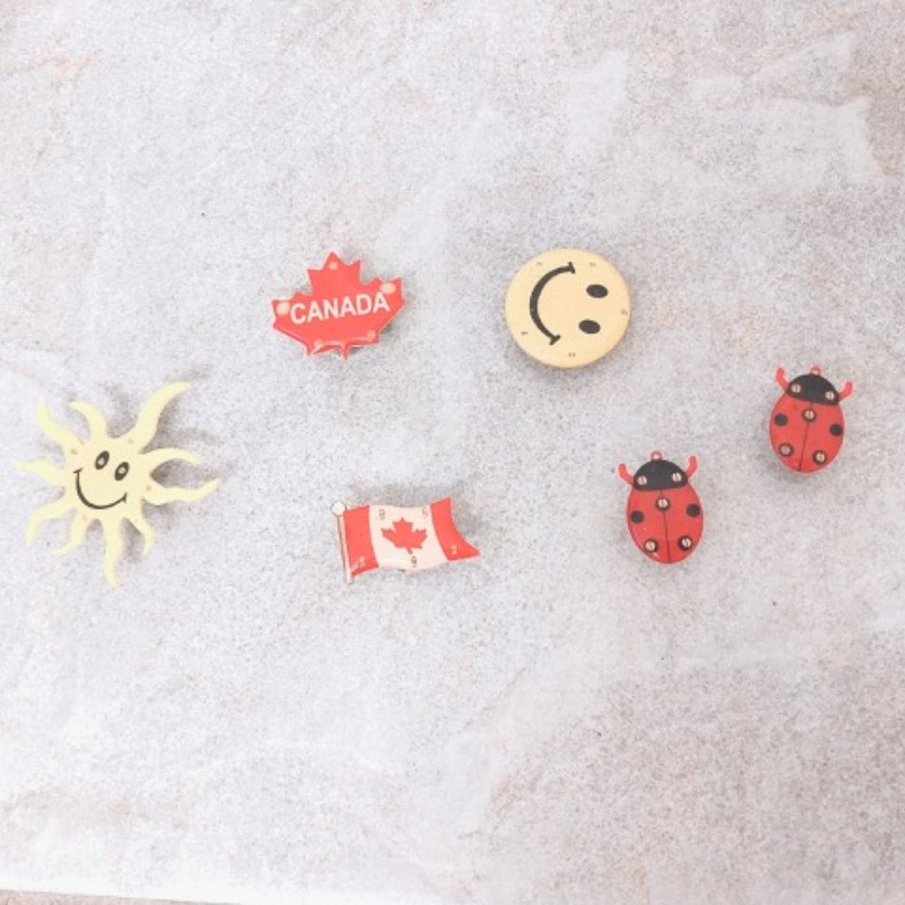6 Cute Mini Magnets